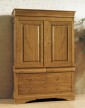 Chateau Solid Oak Gentlemans Wardrobe