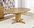 Napoli Oak Extending Dining Table - 120-160cm &amp; 4 Napoli Chairs - Black, Cream or Brown Leather Seats