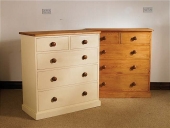 Mottisfont Painted 2 Over 3 Chest Of Drawers