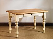 Mottisfont Painted 5ft x 3ft Turned Leg Table