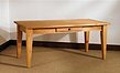 Mottisfont Waxed 5ft x 3ft Taper Leg Table