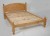 One Range Kingsize Arched Low End Bed - Waxed or Lacquered
