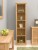 Mobel Oak Narrow Bookcase