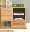 Mobel Oak Printer Cupboard