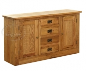 Vancouver Oak Petite Large Buffet or Sideboard