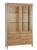 Balmain Oak 4 Drawer Display Cabinet 