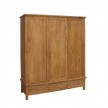 Coach House Brooklyn Oak Triple Wardrobe 