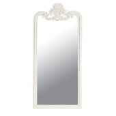 Coach House Chateau Painted Hall Mirror with Crackle Finish