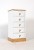 One Range 5 Drawer Slim Chest - Painted or Painted/Pine