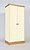 One Range Double Full Hanging Wardrobe - Painted or Painted/Pine