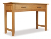 Hereford Oak Console Dressing Table