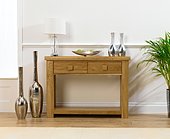 Palermo Oak Console Table