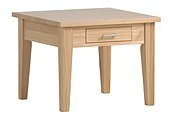 New England Ash Coffee Table with Drawer