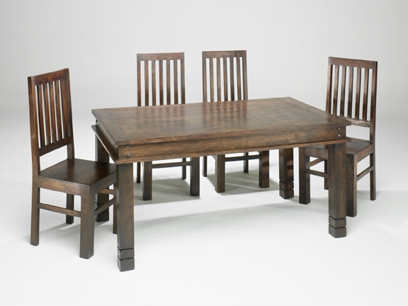 Jali Chunky Dining Table - Various Sizes  (Dining Table 1 - 90 x 120 x 78cm)