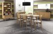 Orbit Oak Veneer Back Chairs - Pair  