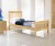 Atlantis Natural Bedstead - 90cm -Single (Sprung Slats)