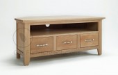 Cambridge Oak Corner TV/Video Unit