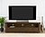 Palermo Dark Oak Large 3 Drawer TV Unit