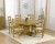 Zenia Oak 150cm Round Dining Table &amp; 6 Lavena Chairs - Brown, Black or Cream 