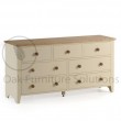 Camden Painted Pine & Ash 3 over 4 Chest of Drawers