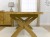 Castillo Oak Extending Dining Table &amp; 6 Castillo Chairs Cream, Black or Brown