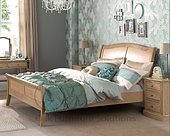 Heritage Oak Bed - Double & King Size 