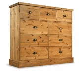 Brunswick Pine 3 over 6 Drawer Chest 