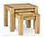 Lyon Oak Nest of Lamp Tables