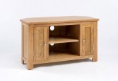 Lansdown Oak Corner TV/Video Unit