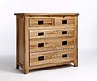 Westbury Reclaimed Oak 2 over 3 Chest of Drawers