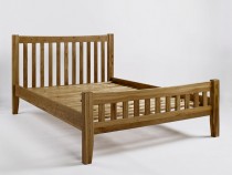 Westbury Reclaimed Oak Double Bed 