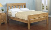 Santana Blonde Oak Super King Size Bed 